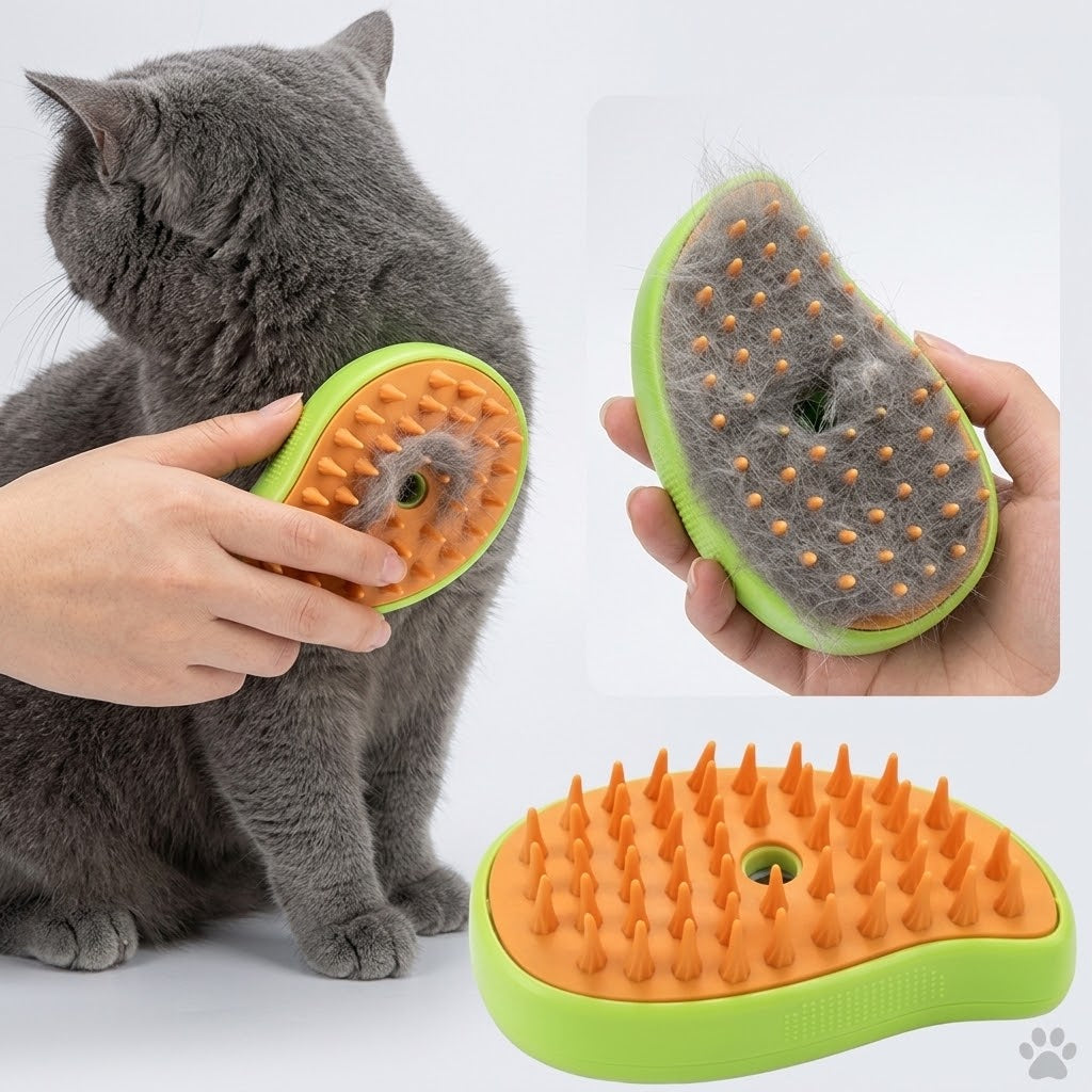 Cepillo Para Mascotas A Vapor
